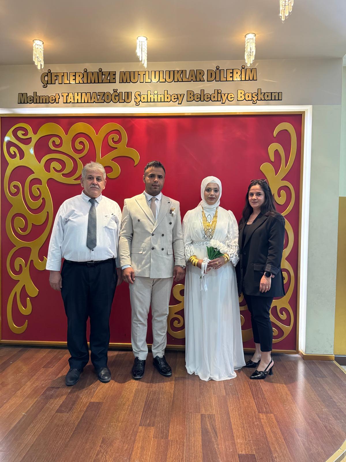 Esnaflarımızdan Burak Çınarın Nikah Törenine Katıldık