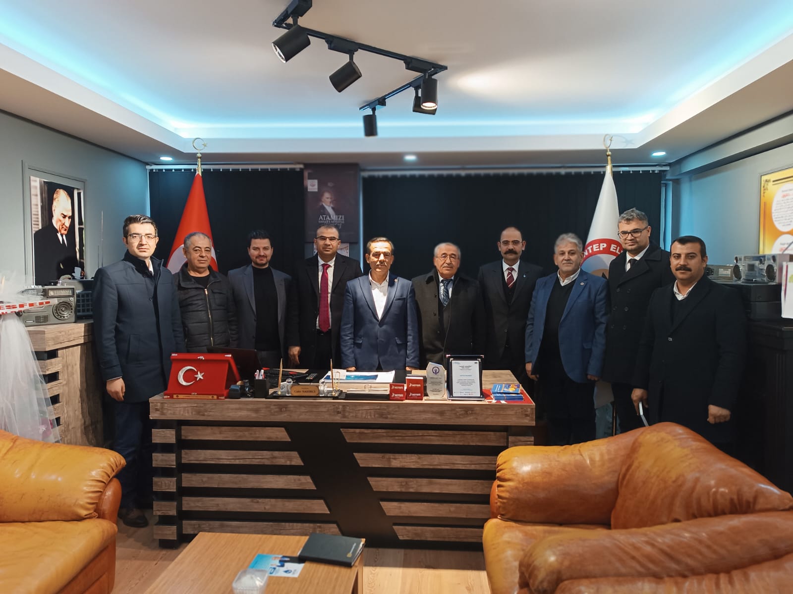 Deva Partisi İl Başkanından Odamıza Ziyaret