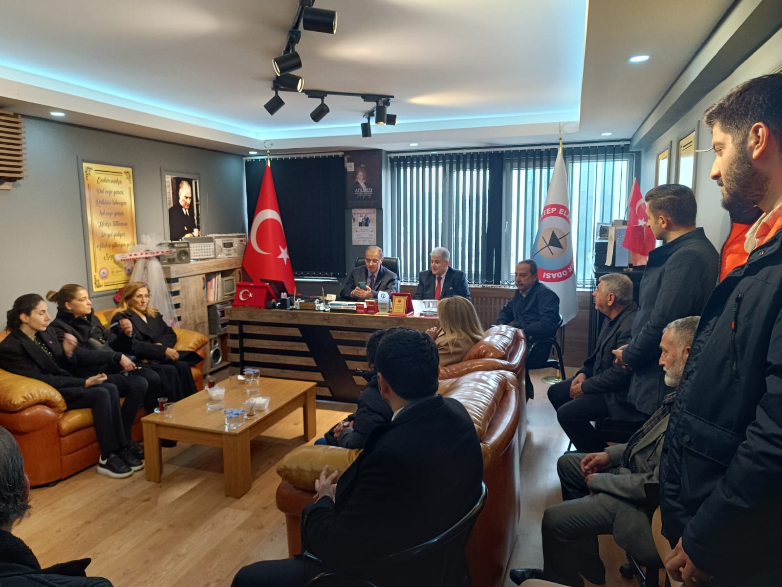 CHP Büyükşehir Başkan Adayından Odamıza Ziyaret