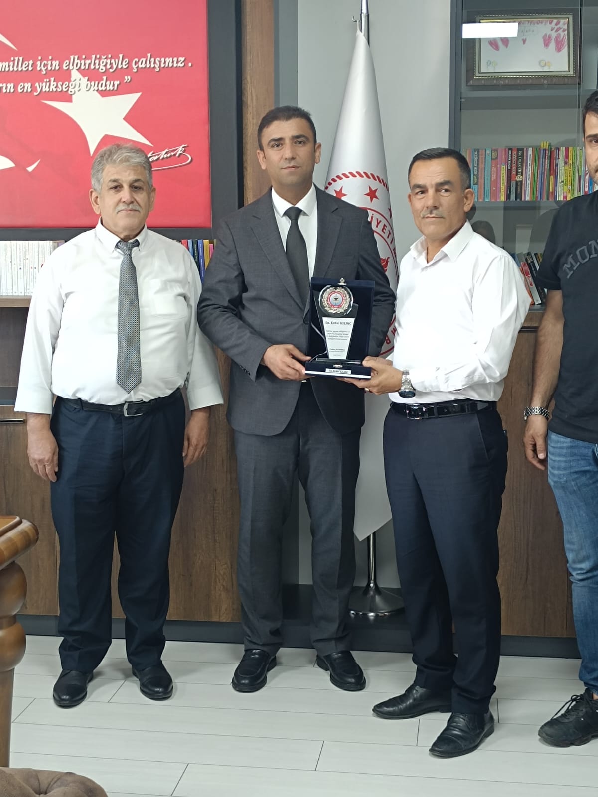 İl Milli Eğitim Müdürü Erdal Kılıç`a Hayırlı Olsun Ziyareti