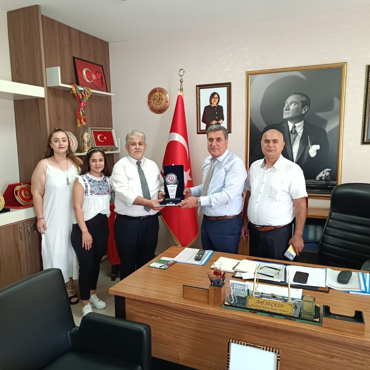 Büyükşehir Belediye Başkan Yardımcısına Ziyaret