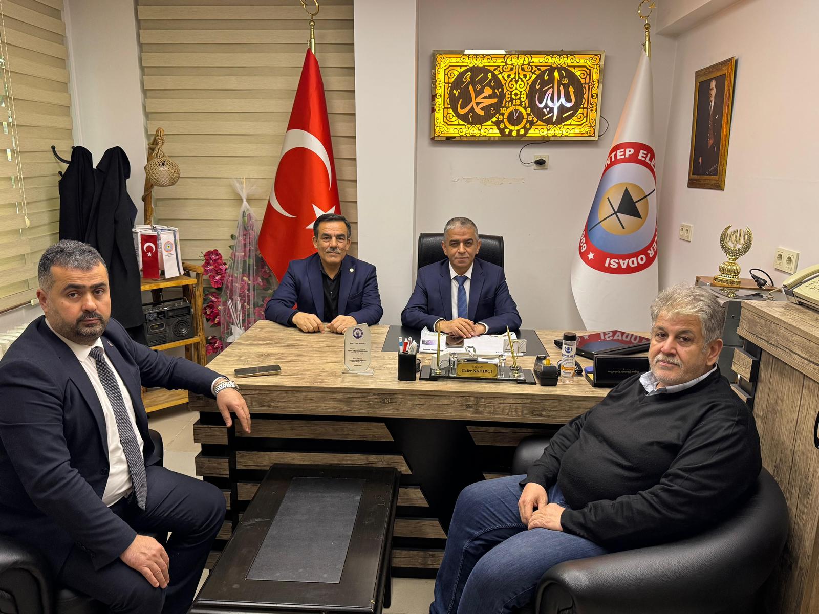 Gesob Başkanı Ve Başkan Vekilinden Odamıza Ziyaret