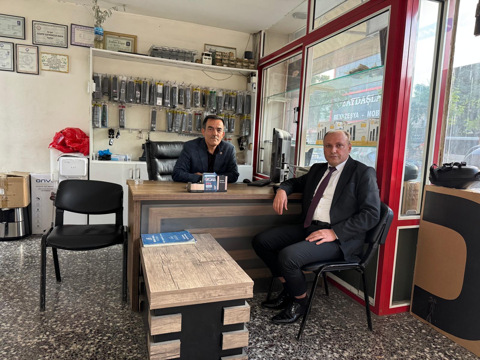 Ticaret İl Müdüründen Başkanımızın İş Yerine Ziyaret