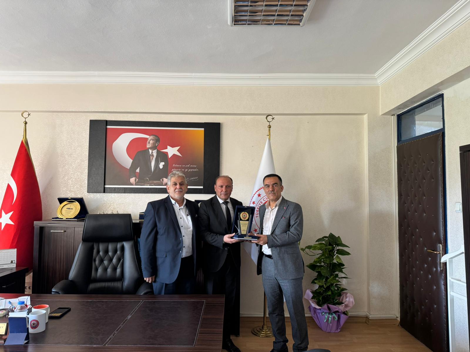 Ticaret İl Müdürüne Hayırlı Olsun Ziyareti